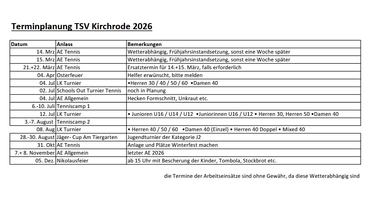 Featured image for “TSV Termine 2026”